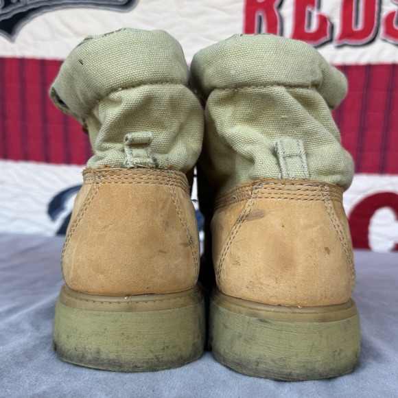 Size 10m - Timberland Shoes Roll Top Camel 16035 KXN31 - Picture 8 of 11